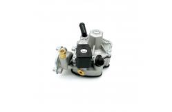 China Larger Internal Passages 110W LPG Pressure Regulator Reducer With Black Solenoid Valve supplier