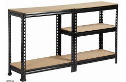 China Multi Level Light Duty Racking Q235 Steel Plywood Panel Height 800-1500mm supplier