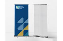 China Advertising Aluminum Material Outdoor Banner Display Roll Up Banner Stand supplier