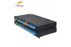 China High Isolation DWDM Mux Demux 16 Channel 100GHZ / 200GHZ Compact Design supplier