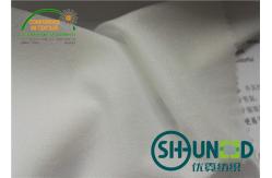 China Two Side Coating Fusible Woven Interlining And Interfacing Good Handfeeling supplier