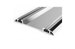 China Sliding Door Handles Polished 1.5mm Wardrobe Aluminium Profile supplier
