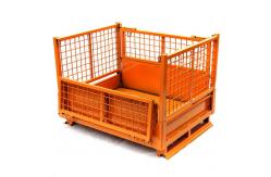 China Lockable Steel Mesh Cage Rust Resistant For Warehouse supplier