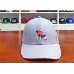 ACE Creative Flat Rose Embroidery Logo Custom Baseball Cap Leather Buckle Baseball Cap for sale