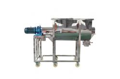 China Stainless Steel 304 Ribbon Blender Machine Industrial Paint Mixer Horizontal Feed supplier