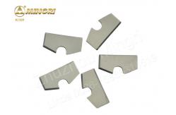 China YG8 Tungsten Carbide Tips Percussion Hammer Drill Bit Tips For Hardened Steel supplier