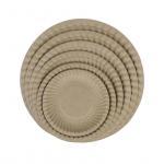 Disposable Biodegradable Party Plates 7 Sugarcane Paper Plates for sale