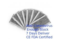 China 4 Ply Earloop Procedure Masks , Active Carbon Face Mask Toxic Prevent supplier
