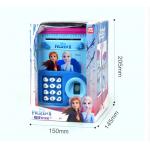 OEM Customized Robotic Coin Bank With  Fingerprint Plastic Money Box for sale