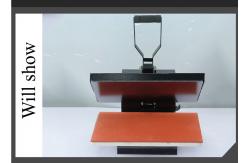 China Electrical Control Heat Press Transfer Machine / Hot Foil Stamping Machine Easy Operation supplier