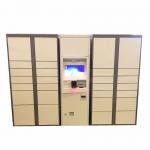 Intelligent Logistics Parcel Delivery Lockers With Online Shopping Click & Collect Solution for sale
