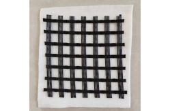 China Roadbridge Civil Engineering Composite Geogrid With Fiberglass Geogrid And Geotextile supplier