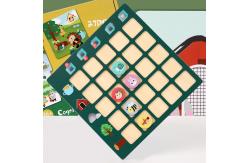 China Unisex Children Wooden Puzzle Toys Spatial Thinking Logic Training Orientation Game supplier