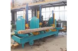 China Vertical band sawmill with CNC carriage automatic wood cutting machine supplier