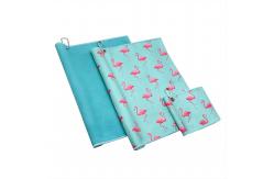 China Square Microfiber Golf Towel Low MOQ Customized Design supplier