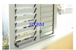 China 100mm Depth Aluminum Casement Windows 2.28pvb 27A Anodized supplier