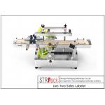 Two Sides Jar Labeling Machine Self Adhesive Sticker for sale