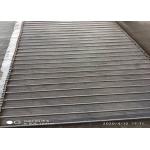 Instant Noodles Oven 304 Stainless Steel 2mm Chain Mesh Conveyor Belt for sale