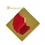 8C PVC Coloured Stainless Steel Sheet , ISO Mirror Finish Sheet Metal for sale