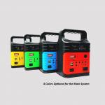 5meter Cable Solar Energy Systems Home Mini 7500mah With Radio LED Light for sale