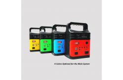 China 5meter Cable Solar Energy Systems Home Mini 7500mah With Radio LED Light supplier
