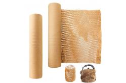China 80g Kraft Paper Eco Friendly Honeycomb Paper Wrap Screen Printing supplier