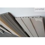 Waved Terracotta Coloured Wall Tiles , Ceramic Wall Tiles With Static Resistance for sale