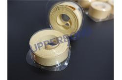 China Heat Resistant 3200m Yellow Garniture Tape For Cigarette Maker supplier