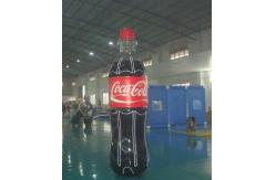 China Giant Inflatable Coca Cola Bottle for Advertising / Display supplier
