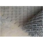 75*75mm cyclone wire Diamond Chain Link Fence For Playground for sale