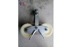 China Tandem Sheave Stringing Pulley Conductor Stringing Blocks  9.5KG - 11KG supplier