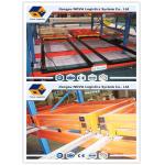 Conventional Push Back Rack Deep Four Pallet Racking Storage For Logistics Centers for sale