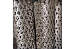 China Factory Supply Durable Diamond Aluminum Sheet Expanded Metal Wire Mesh Price supplier