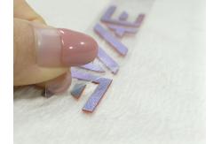 China OEM Thick Silicone 3D Clothing Heat Transfer Labels Oeko Tex With Special Texture supplier