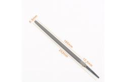 China Customized High Carbon Steel Triangular File with Tooth Pattern and Bidentate Pattern supplier