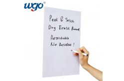 China Self Stick Wall Adhesive Whiteboard A3 A4 Customized sizes supplier