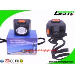 Wireless Black LED Coal Mining Lights With Safety Rope Digital Screen for sale