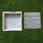 Concrete Silicon Plastic Paver Mould 20-25mm Thickness For Garden Path for sale
