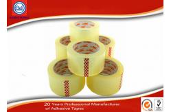 China Water Activated Yellow Transparent BOPP Packing Tape High Strength supplier