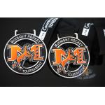 Mcknight Hockey Sports Club Die Cast Medals Medallion With Soft Enamel And Printing Ribbon for sale