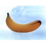 Big size banana shape inflatable helium balloon for sale