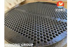 China EN10028 1.4541 Tubesheet Essential Component For Heat Exchanger Parts supplier