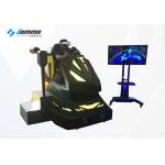 Black VR Dynamic Video Car Racing Simulator Game Machine Resolution 2560*1440 for sale