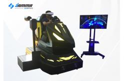 China Black VR Dynamic Video Car Racing Simulator Game Machine Resolution 2560*1440 supplier