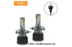 China Stable Power 65W LED Headlight Bulb 7300LM IP68 Car Led Headlight Bulb H4 supplier