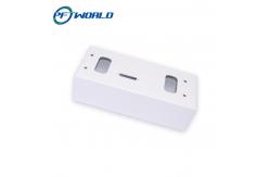 China OEM High Precision Bending Parts, White Powder Coating, Accessories supplier