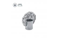 China Luxury Zamac Perfume Cap Customized Design Flower Shape For FEA15 Bottle supplier