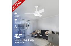 China OEM ABS Blades Remote Control Reversible Motor Ceiling Fan With Light supplier