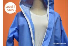 China Standard Level 1 Disposable Isolation Gowns SMS Basic Health Care supplier