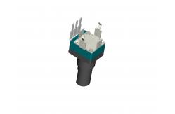 China RV97P2N0 Rotary Potentiometer Single Unit Insulated Shaft Sealed supplier